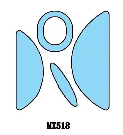 2019 Новое поступление 2 компл./упак. Тигр игровой Мышь коньки для logitech MX518 G400 G400S