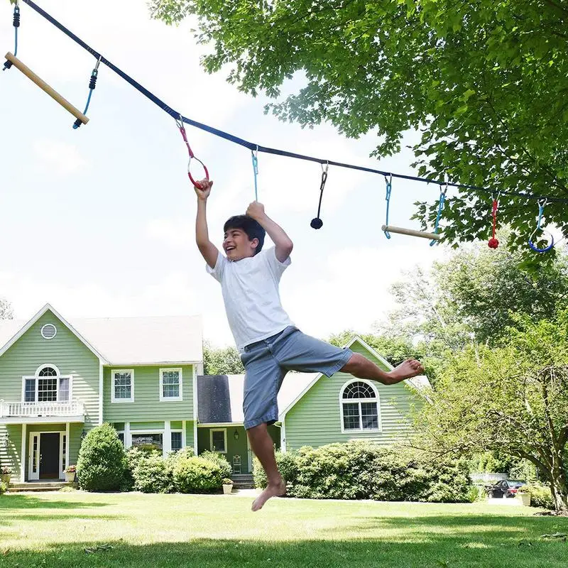 

Children Climbing Rope Line Obstacle Training Course Exercise Equipment Quality Gym For Men Children