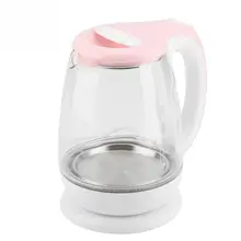 1.8L Electric Kettle Teapot Quick Heating Hot Water Boiling Tea Pot Glass Blue Light Heating Kettles Auto-Power Off Boiler