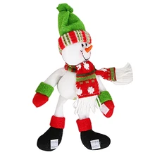 1 шт. украшения для стола крышка для бутылки вина орнамент украшения для свадебного стола Оригинальное украшение Снеговик Санта Клаус прекрасный объятие