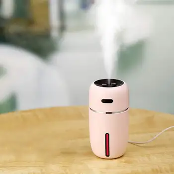 

Mini Usb Air Humidifier Essential Oil Diffuser Led Ultrasonic Mist Maker Fogger Humidifier Car Usb Aroma Diffuser Pink