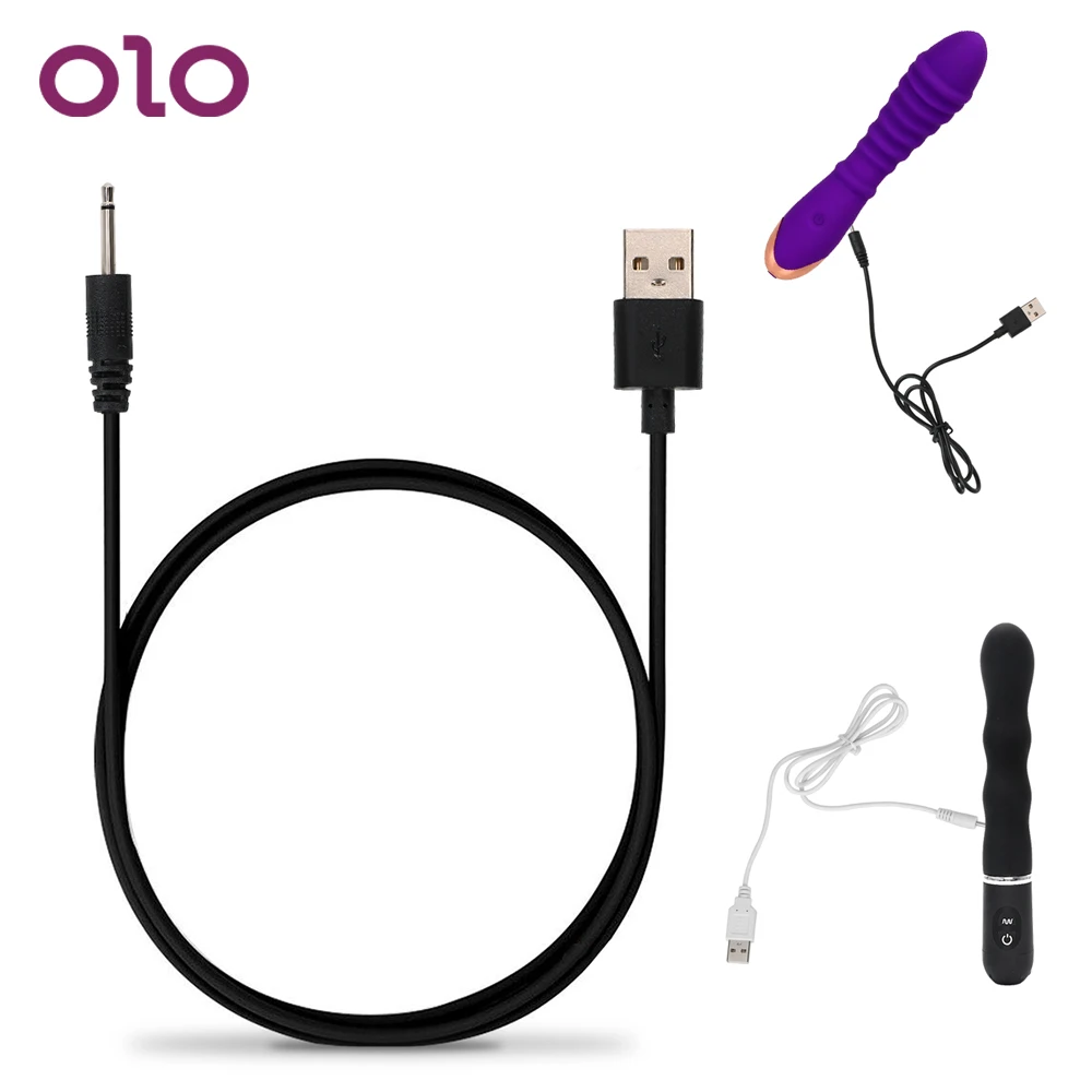 Зарядный USB кабель OLO вибратор постоянного тока шнур для перезаряжаемых игрушек