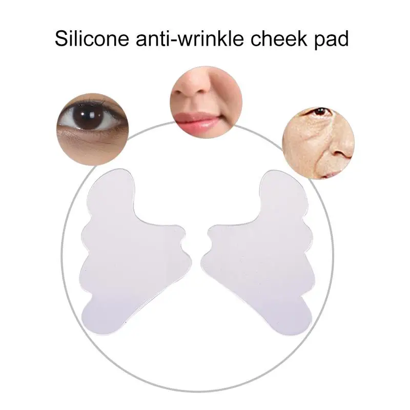 Многоразовые силиконовые наклейки Патчи на лоб против морщин прозрачная Антивозрастная маска для лица Уход за кожей лица лифтинг-наклейка
