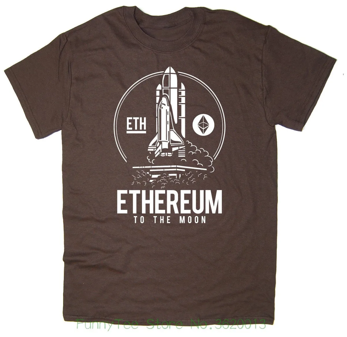 Ethereum To The Moon T-shirt - Btc Eth $eth Bitcoin Crypto - 6 Colours