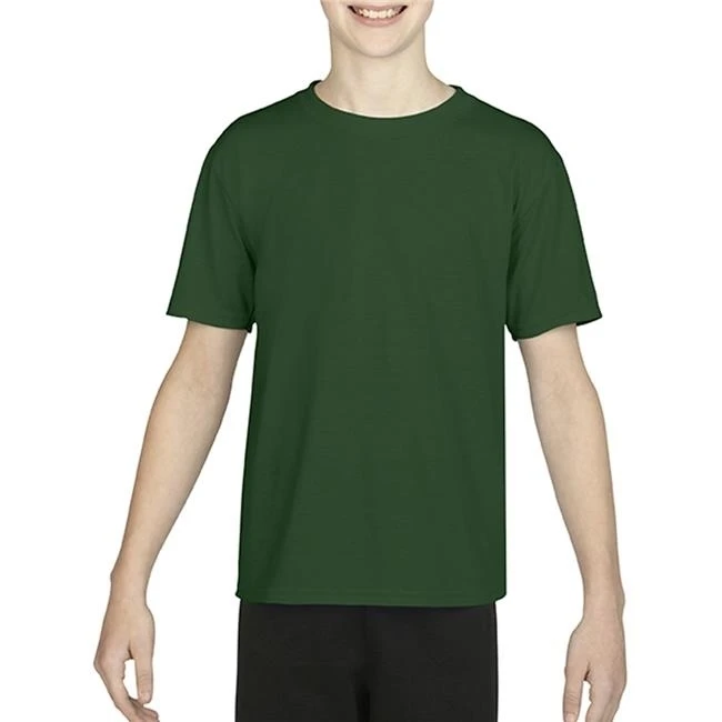 Gildan G46000B Sport темно зеленый S Performance Youth Core Tee маленький| |