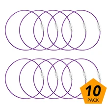 Outdoor 10pcs Stainless Steel Wire Keychain Tool Cable Key Ring Loop Outdoor tools Travel Camping Hiking Equipment Outdoor 10pcs Stainless Steel Wire Keychain Tool Cable Key Ring Loop Outdoor tools Travel Camping Hiking Equipment