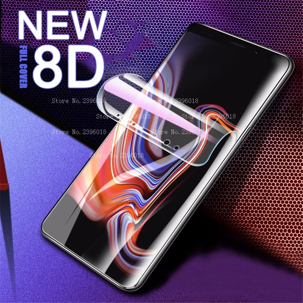 8D Гидрогелевая пленка для Samsung Galaxy S10 J4 J6 A6 Plus 2018 защитная экрана J3 A5 A7 мягкая