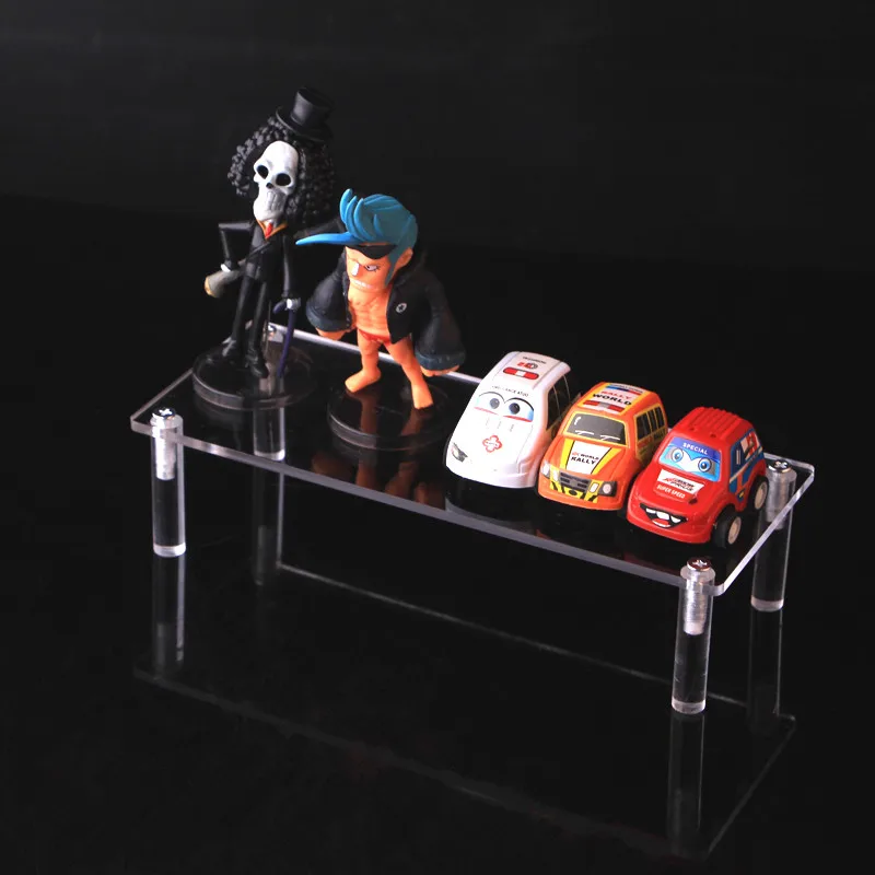  Free shipping acrylic Action Figure stand Robot Toys naruto Cartoon character ladder frame holder t