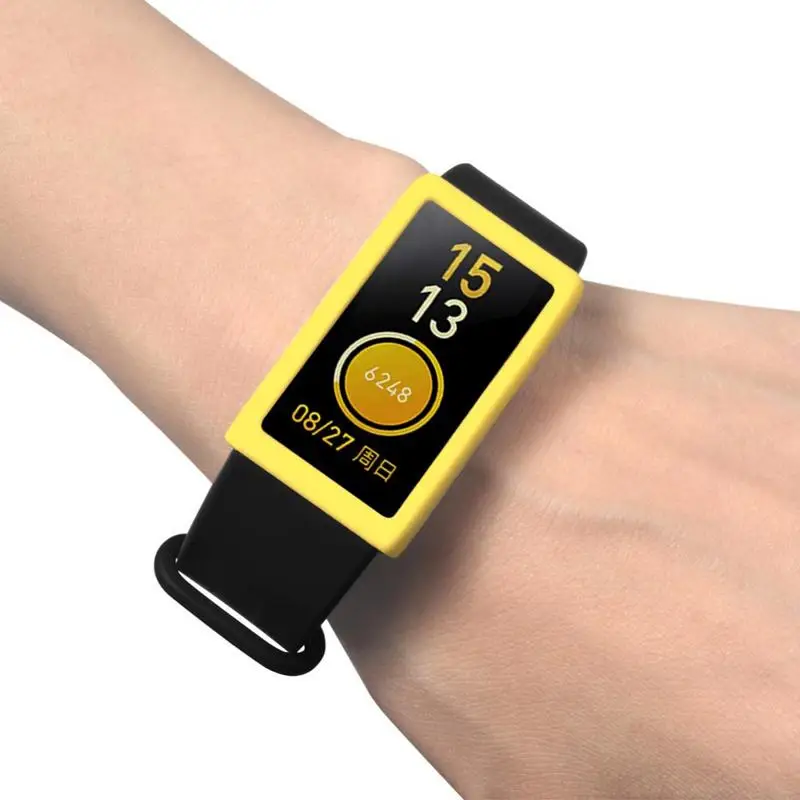 

Silicone Soft Case Portable Anti-crack Smart Protective Cover Replacement Scratch-proof Protector For Xiaomi Huamei Amazfit Cor