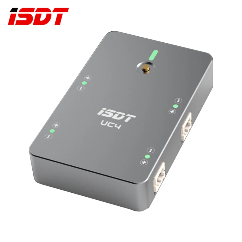 

ISDT UC4 18W 4X1.5A 1S MINI Smart Battery Charger With Type C Input PH2.0 Output for RC Drone Quadcopter Lipo Bettery Parts Accs