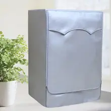 Покрытая Серебром Ткань Оксфорд Автоматическая роликовая стиральная машина крышка водонепроницаемый солнцезащитный крем крышка стиральная машина