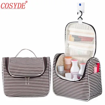 

Cosyde Polyester Travel Cosmetic Bag For Make Up Portable Women Makeup Bag Organizer For Handbag Men Toiletry Kit Zipper Pouch