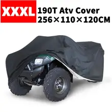 Черный Универсальный XXXL 190T водонепроницаемый квадроцикл ATV чехол для автомобиля скутера мотоцикла