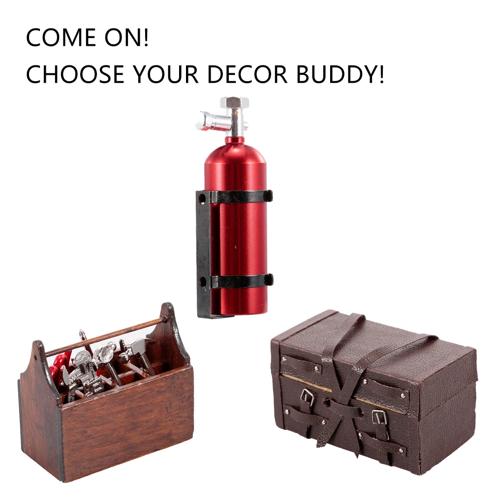 

Decoration Luggage Suitcase Repair Toolbox Shell for 1/10 Traxxas HSP Redcat Rc4wd Tamiya Axial SCX10 D90 HPI RC Car Parts