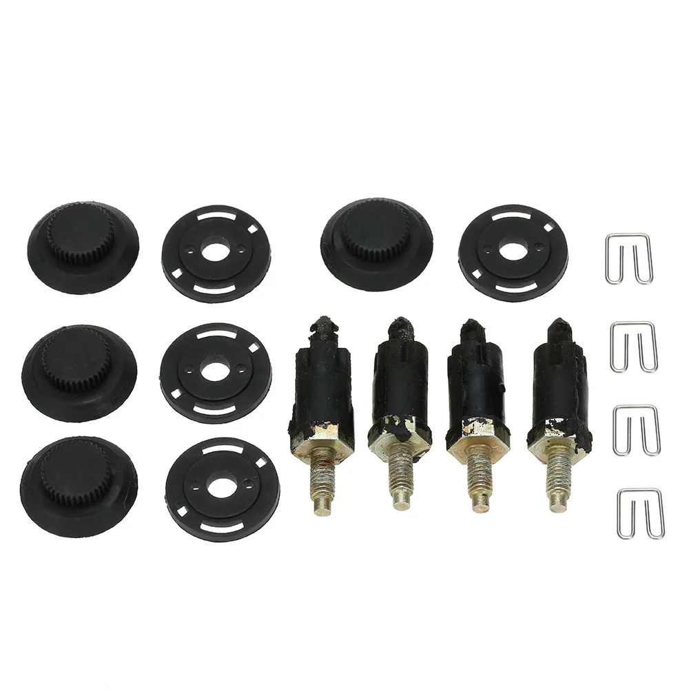 

KKMOON 2.0 HDI Engine Cover Bolt Bonnet Hood Clip Kit for CITROEN PEUGEOT