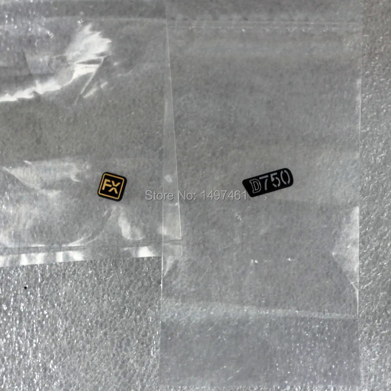 

"FX"and "D750"Genuine Original front logo repair parts for Nikon D750 SLR