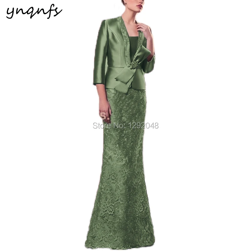 olive green mother of the bride