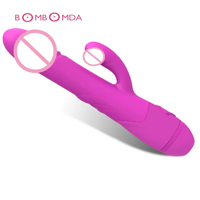7 Rotation Vibrator Vaginal Massage Clitoris font b Dildo b font Vibrators 10 Speed Magnetic Rechargeable