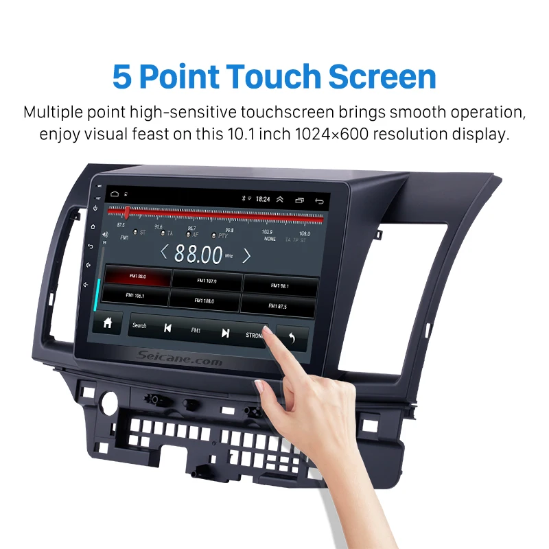 Excellent Seicane Android 8.1 2RAM Car Auto Radio Head Unit GPS Audio Multimedia Player For Mitsubishi Lancer-ex 2008 2009 2010 2011-2015 2