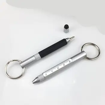 

Screwdriver Metal Mini Pen 5 in 1 Tool Pens Multifunction Mini Ballpoint Pen Metal Material High Quality Stylus Ball Touch Pen