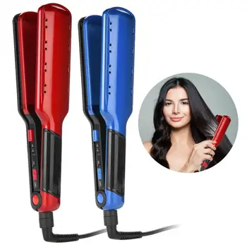 

2 IN 1Hair Straightener Temperature Flat Iron Straightening Ceramic Corn Curler