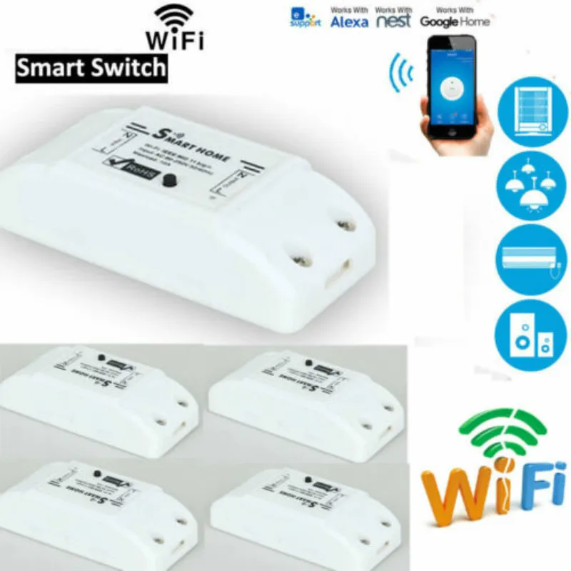 Yewelink Умный дом WiFi беспроводной переключатель модуль для Apple Android APP