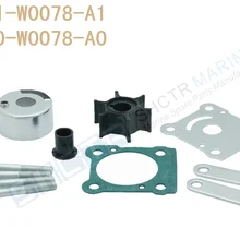 SHCTR водяной насос и набор для рабочего колеса для OEM 6G1-W0078-A1 6N0-W0078-A0, Sierra 18-3460,6/8HP