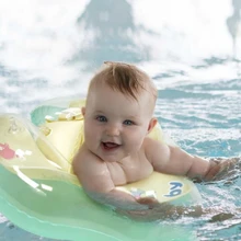 Детский надувной плавающий круг для новорожденных, безопасные подмышки, поплавки с галстуками, Детские аксессуары для бассейна, игрушки для бассейна для 0-3 лет