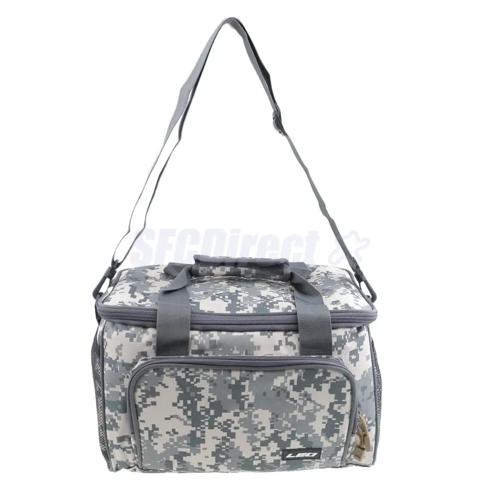 600D Canvas Fishing Tackle Bag Gear Bags Stalking Reel Lure Box Carrier Multi-function | Спорт и развлечения