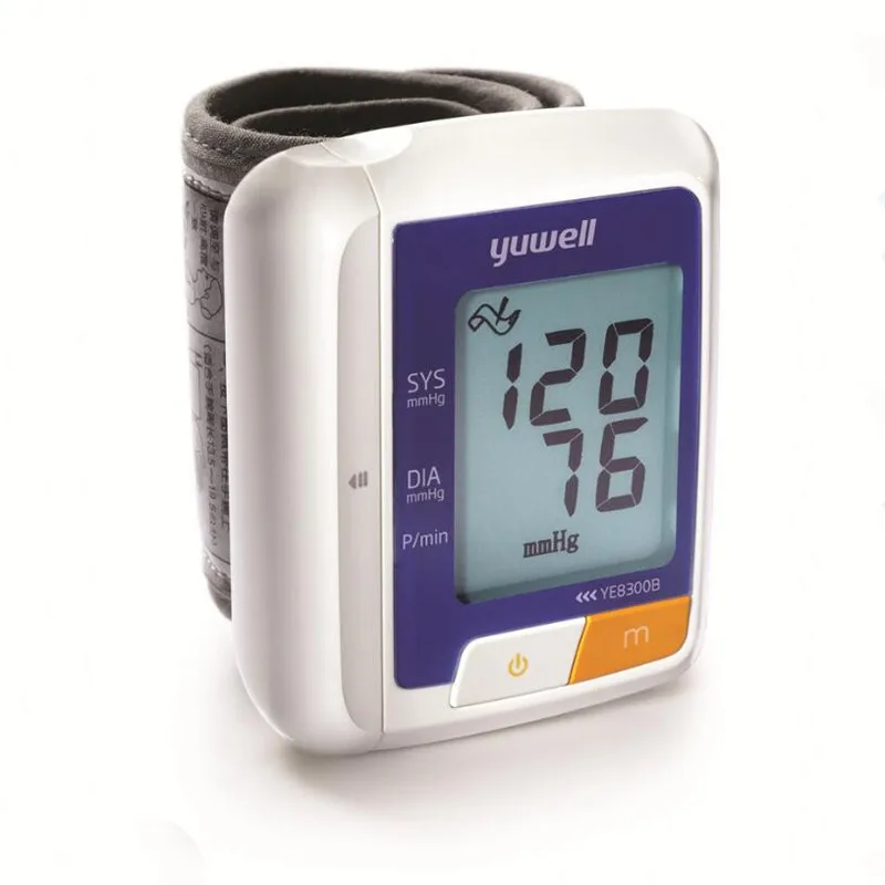

Household Blood Pressure Monitor Automatic Digital LCD Display Wrist Blood Pressure Measurement Health Care Tool