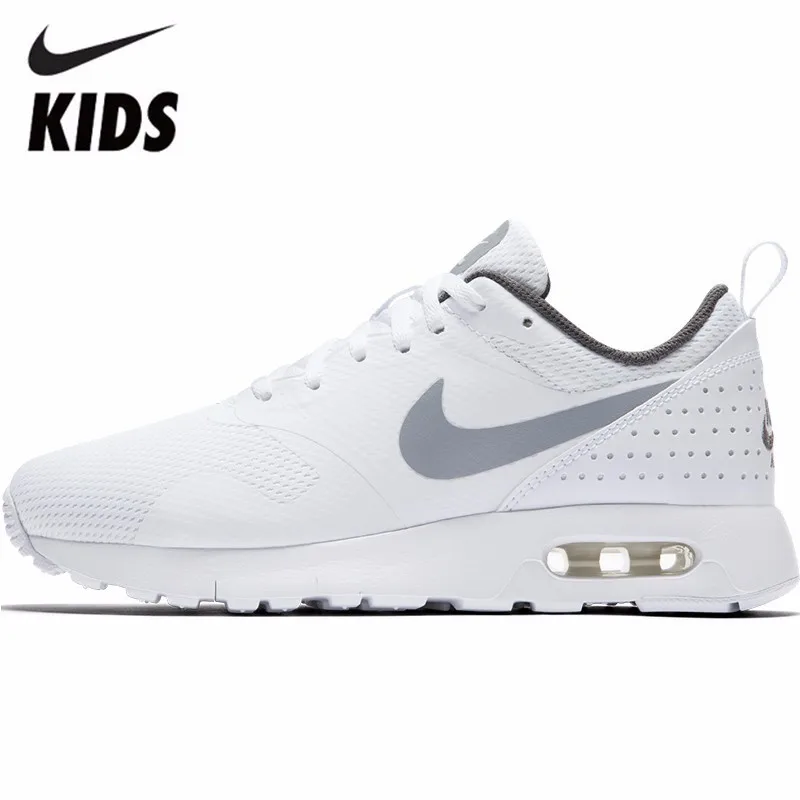

NIKE AIR MAX TAVAS GS Children Boy And Girl Air Cushion Shock Absorption Leisure Time Running Shoes Sneakers #814443-101