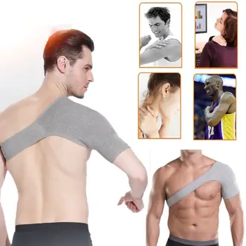 

Shoulder Support Sports Single Shoulder Protector Brace Strap Belt For Shoulder Strap Pain Sprains Joint Injury Training Sports