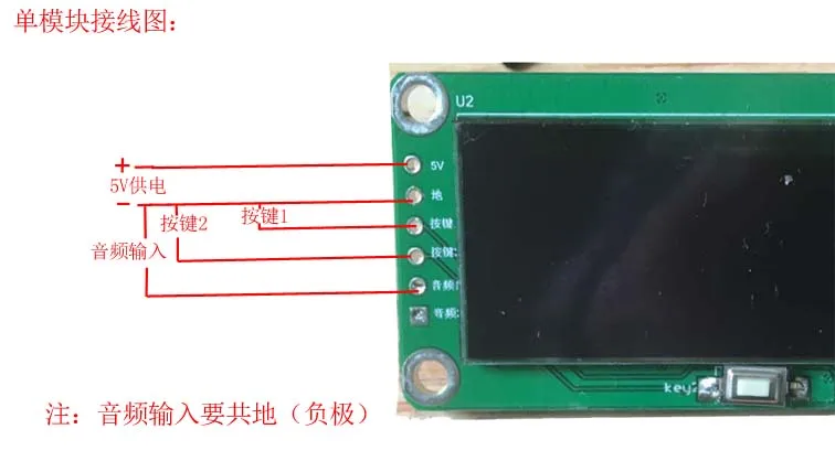 Dykb 2 дюймовый OLED дисплей анализатор музыкального спектра MP3 автомобильный ПК