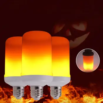 

E27 5W LED Flicker Flame Light Flame Bulb 85-265V LED Flame Bulbs Flickering Emulation Decor LED Lamp Creative Fire Lights