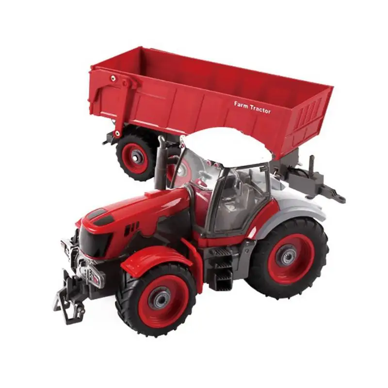

Farmer Tractor Car 1:28 2.4Ghz Radio Remot Control Construction RC Car Dump Truck For Kids Birthday Gift Toys