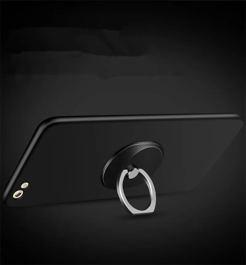 Fashion Universal 360 Degree Finger Ring Mobile Phone Grip Stand Holder For iPhone Xs Max 7 8 Samsung xiaomi tablet Metal Phone