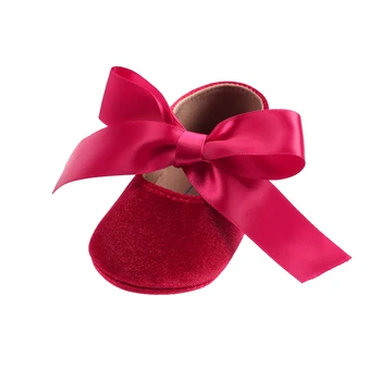 

Pudcoco Baby Girl Princess Shoes Infant Toddler Mary Jane Lace Party Wedding Flat Shoes Size 0-18M