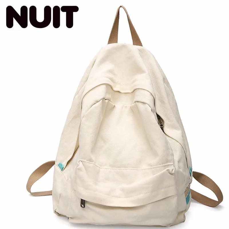 

Woman Both Shoulder Bags Canvas Backpack Bag High Middle School Students Bag Teenagers Schoolbags Student Backpack Bags