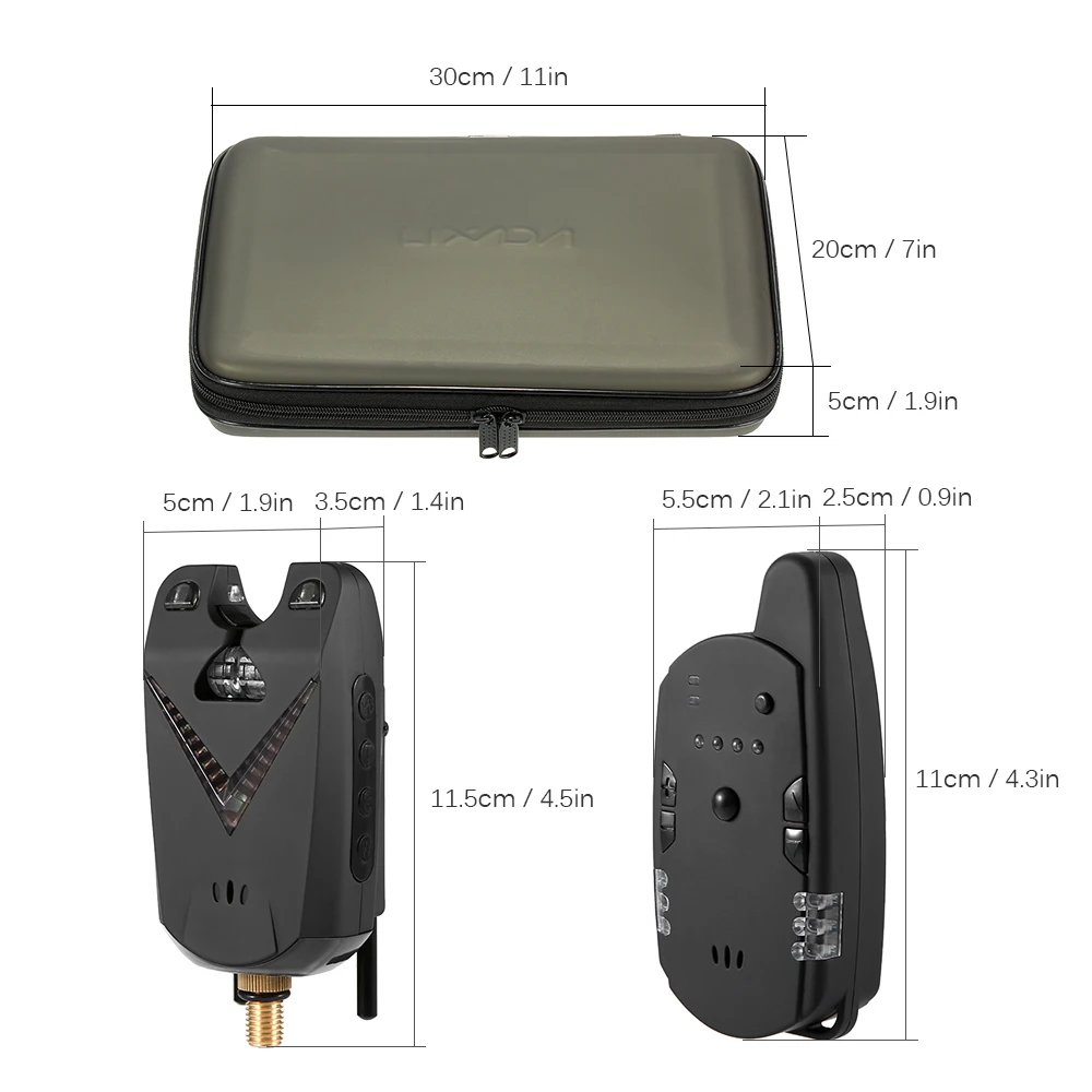 Рыболовный набор сигнализаций укуса рыболовный приемник беспроводной ...