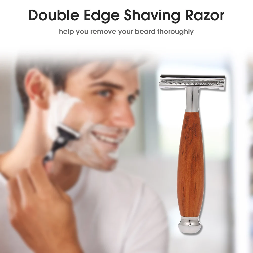 

Shaving Razor Safety Razor Double Edge Beard Razor Machine for Shaving Manual Beard / Mustache Removal Shaving Tool