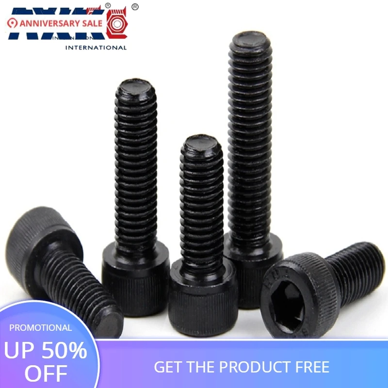 

M16 M16*1.5*25/30 M16x1.5x25/30 1.5mm Pitch 12.9 Grade Carbon Steel Full Fine Thread Cap Allen Head Bolt Hexagon Socket Screw
