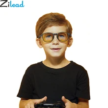 Zilead Baby TR90, анти-синий светильник, Простые компьютерные очки для мальчиков и девочек, блокирующий фильтр, игровые очки, защитные очки для детей