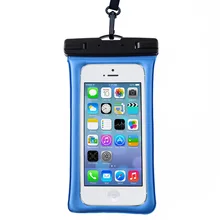 Новая водонепроницаемая сумка для мобильного телефона iphone 6plus 7 8 huawei все модели 6,1 дюймов воздушная сумка плавающая с шнурком