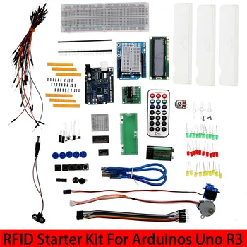 

Hot Sale with Retail Box RFID Starter Kit for Arduino UNO R3 Upgraded version Learning Suite Wholesale Free Shipping 1 set