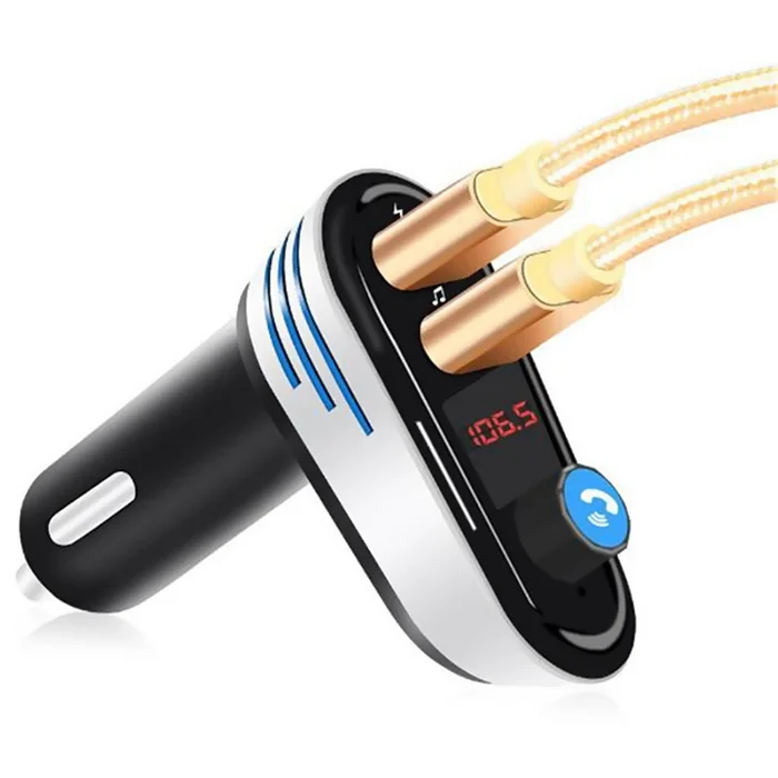 Ap02 автомобиля Bluetooth Mp3 плеер Автомобильный fm трансмиттер двойной зарядка через usb