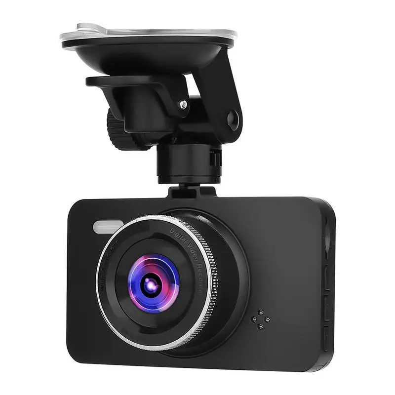 Dash Cam 1080 P DVR Dashboard Camera Full HD 3 LCD 170Wide Angle WDR G-Sensor Loop Recording Motion Detection