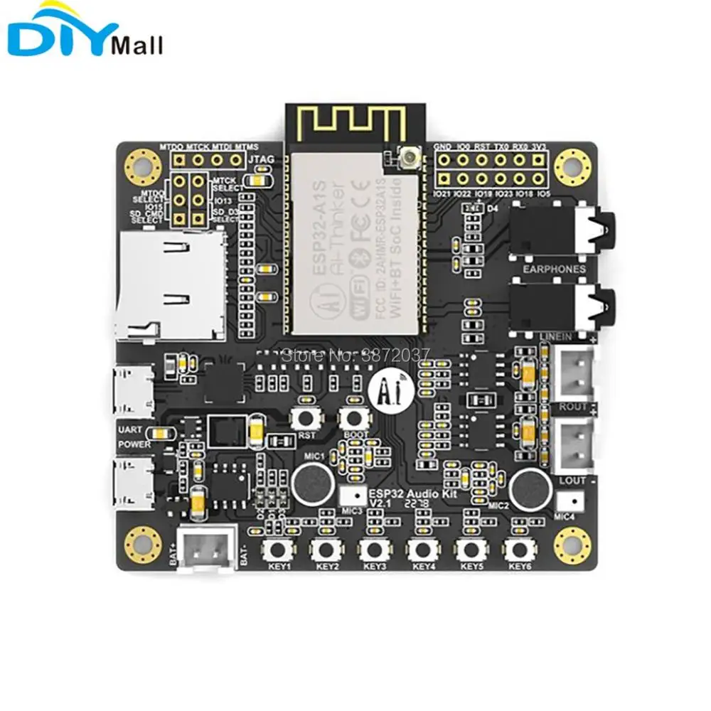 ESP32 A1S Aduio Kit WiFi Bluetooth модуль серийный к Аудио развитию|Модули для умного дома| |