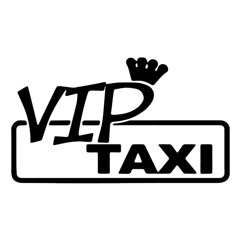 Автомобильные наклейки VIP Taxi стикер Dapper милые и интересные модные Стикеры