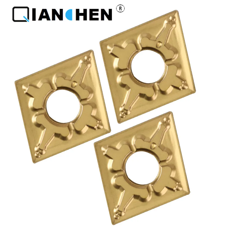 

Qianchen Independent original quality high precision high performance high hardness CNC CNMG120404-TM XC0129 carbide inserts