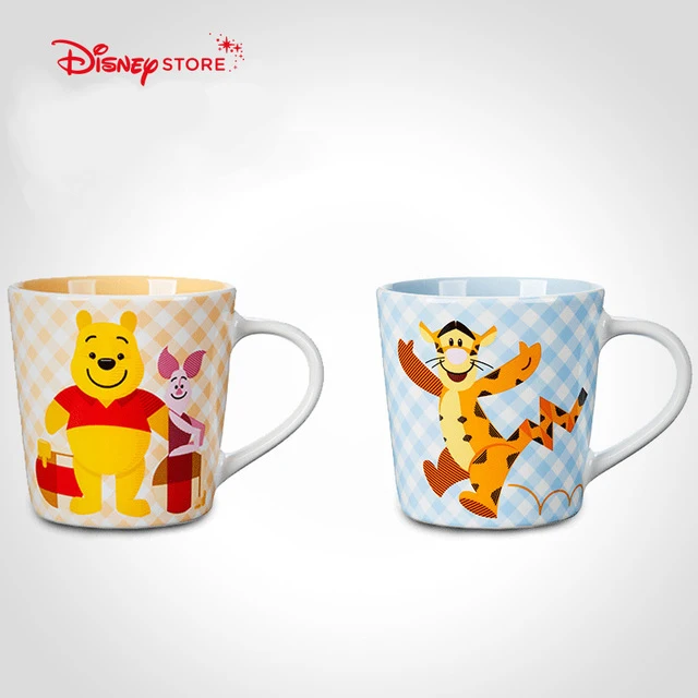 Модная керамическая чашка для воды Disney Винни Пух тиггер мультяшная креативная